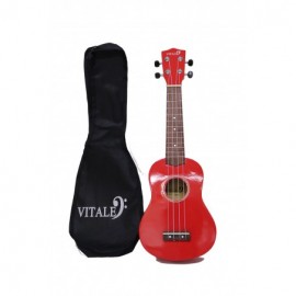 VITALE UKELELE ROJO...