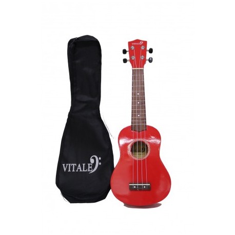 VITALE UKELELE ROJO...